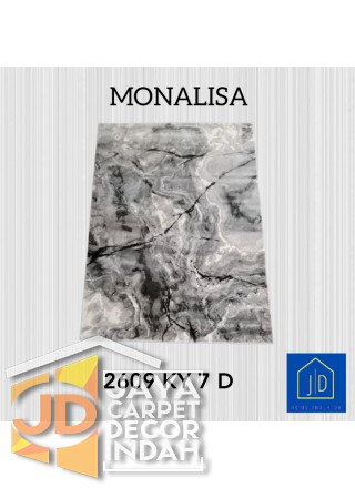 Permadani Monalisa Bulat 2609 KY  7 D  Ukuran 120 cm x 120 cm, 160 cm x 160 cm